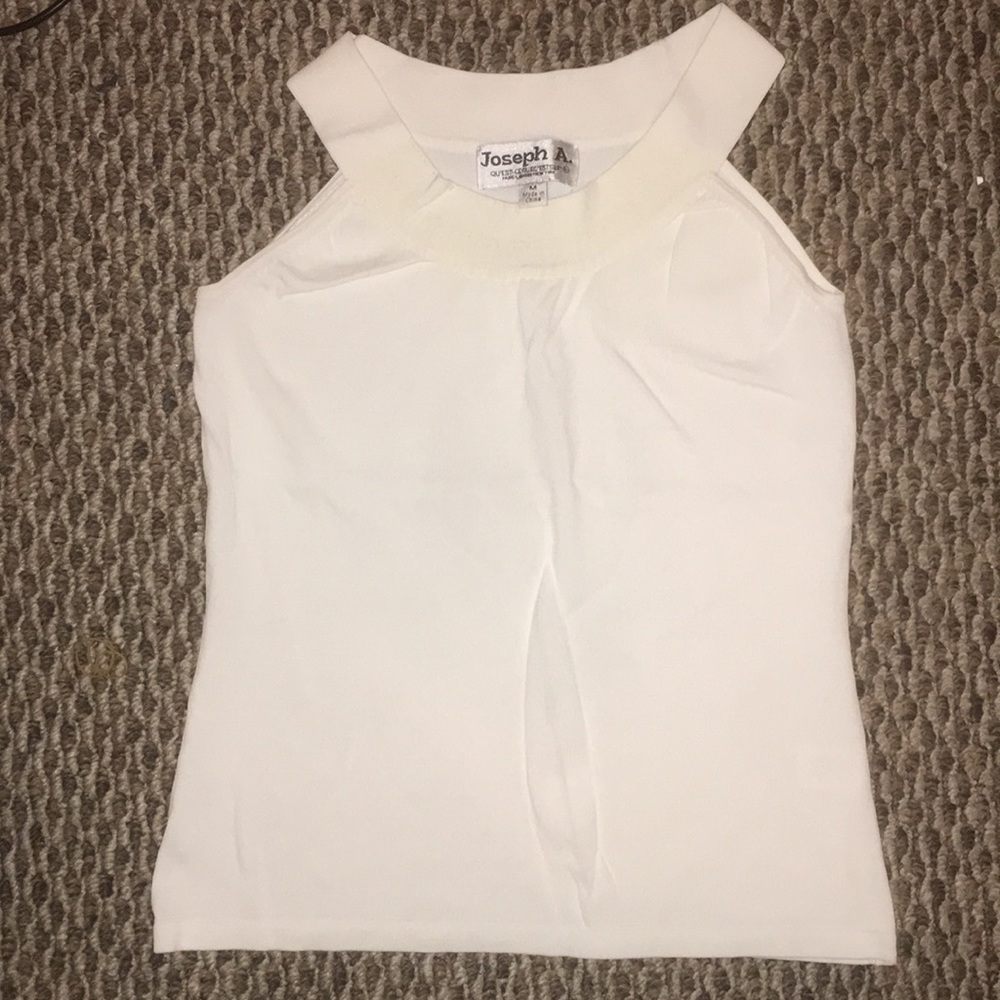 White tank top